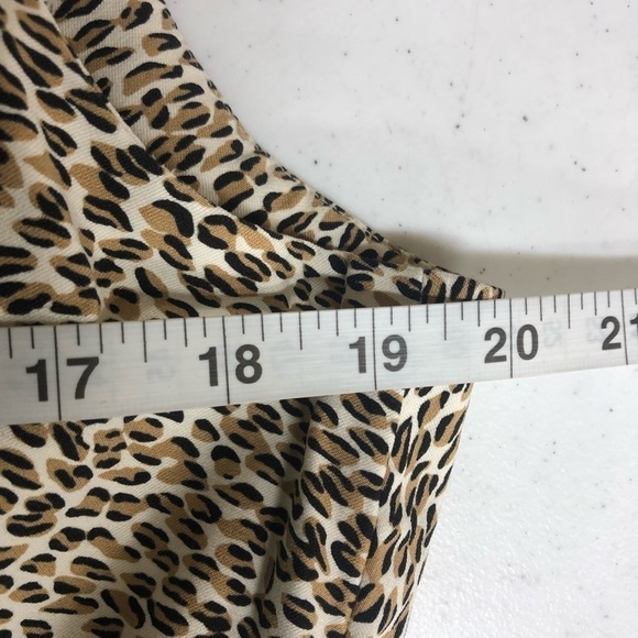 J. McLaughlin Anne Sheath Dress Animal Print Size 14 NWT $198 - Picture 4 of 5